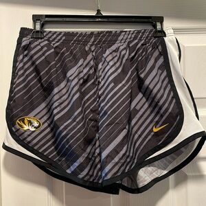 Nike running shorts.